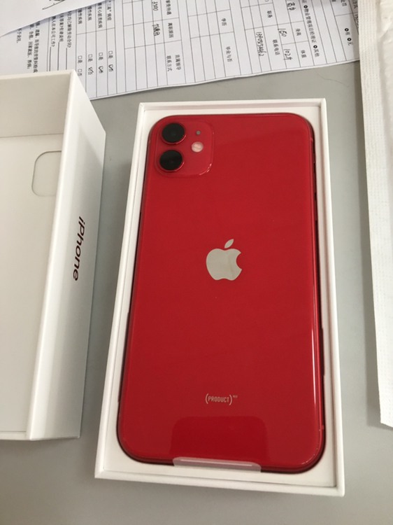apple iphone 11 128g 红色 移动联通电信4g全网通手机晒单图