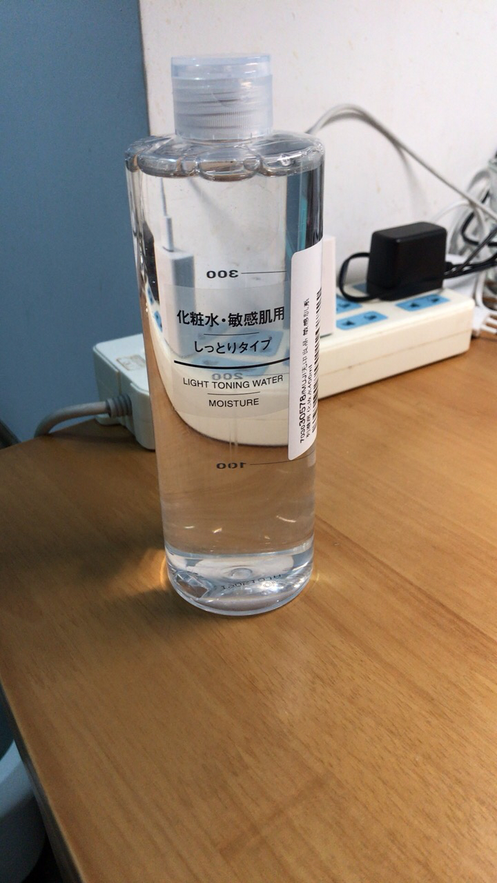 muji无印良品 敏感肌系列化妆水 滋润型 400ml 保湿滋润 收缩毛孔