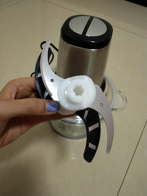 奥克斯绞肉机aux-j20 快慢双档不锈钢机身强劲动力家用多功能电动