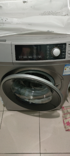 三洋(sanyo)wf810320bs0s 8公斤 家用大容量变频滚筒全自动洗衣机 下