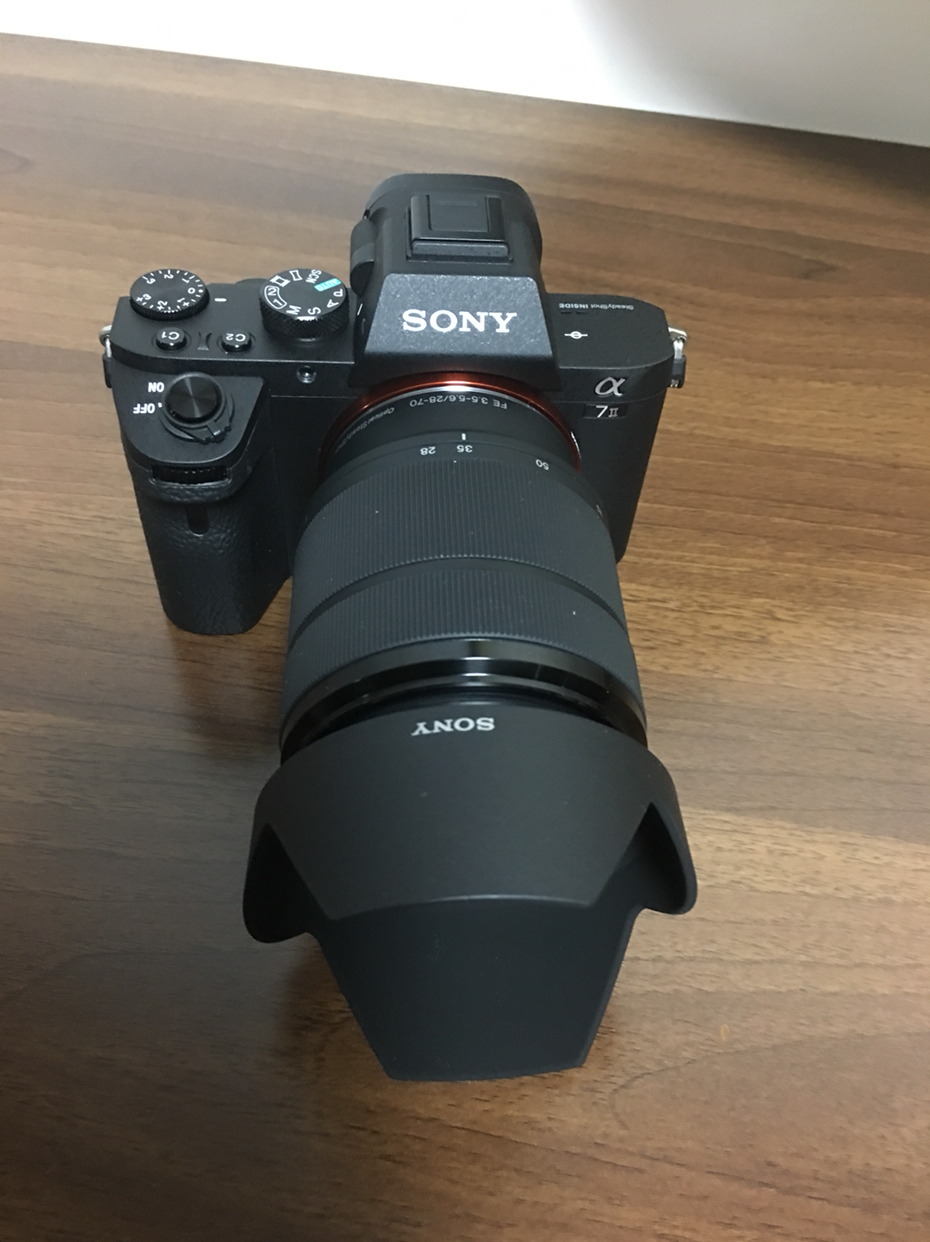 索尼(sony)alpha 7 ii 全画幅微单相机 约2430万像素 28-70mm镜头 a7