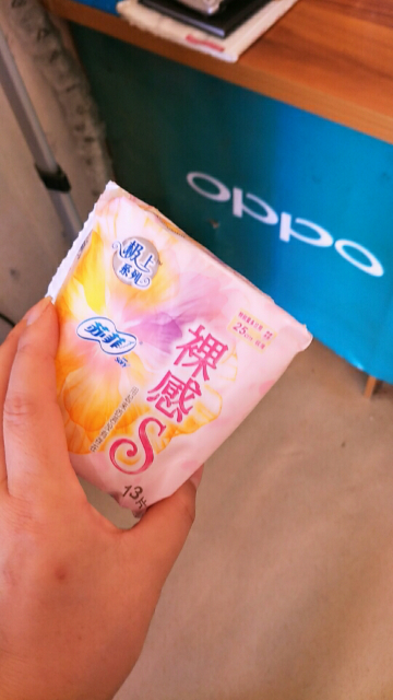 苏菲卫生巾棉柔薄裸感s250日用13片晒单图