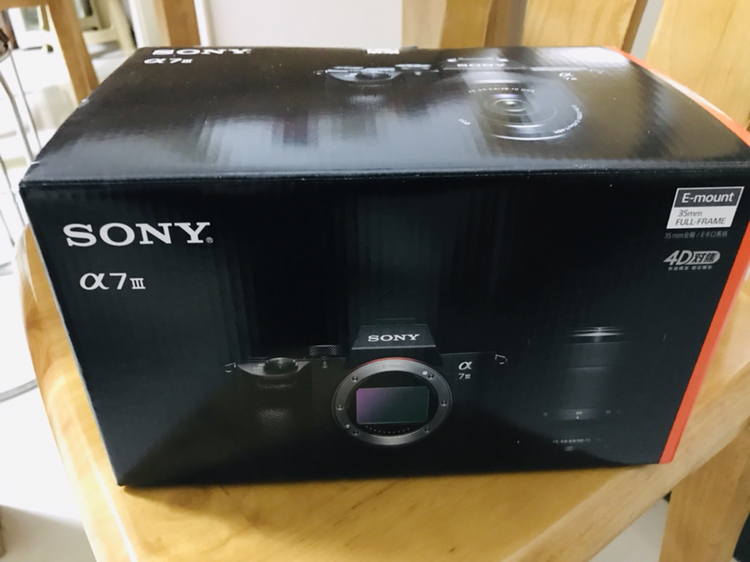 索尼(sony)alpha 7 iii(a7m3k)全画幅微单数码相机(约2420万有效像素