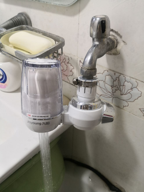 九阳(joyoung )净水器自营龙头净水机家用厨房过滤器自来水净化器透明