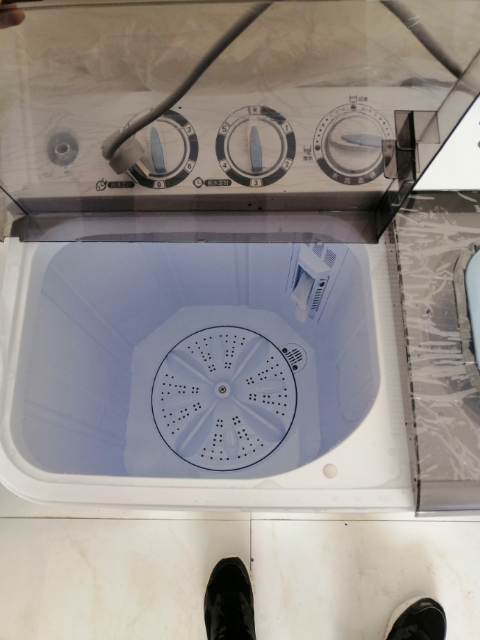 奥克斯/aux官方旗舰店8公斤容量 双桶洗衣机 xpb80-98h 迷你 半自动