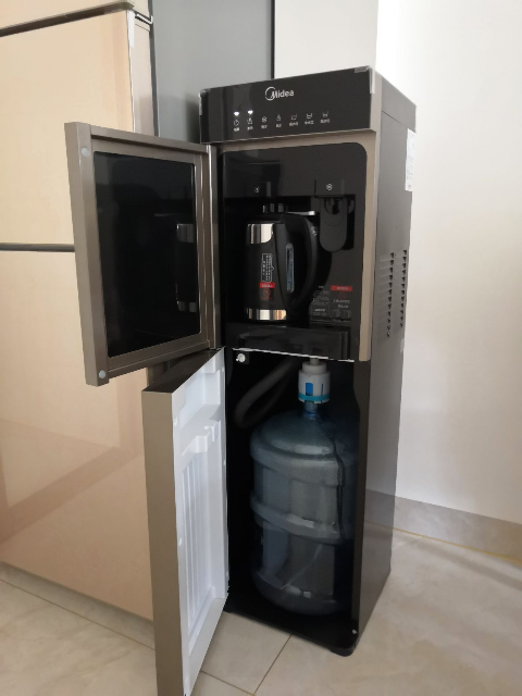 美的(midea)高端立式下置式饮水机yd1316s-x 家用办公冷热型饮水机