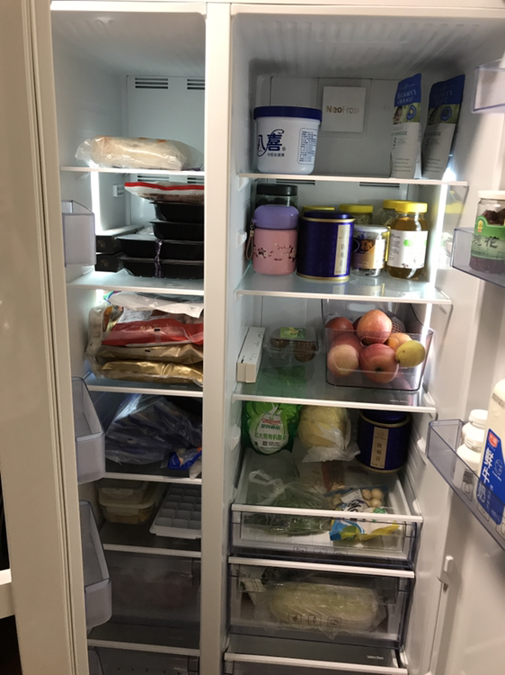倍科(beko)eug91640iw-c 581升 对开门冰箱 原装进口 变频风冷无霜 双