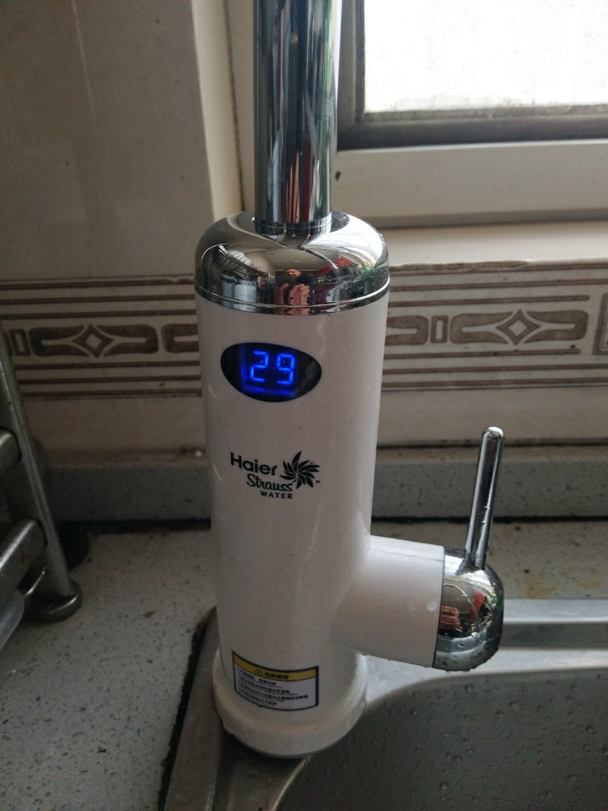 快速加热自来水 过水热 卫生间 厨宝热水器家用 下进水款晒单图