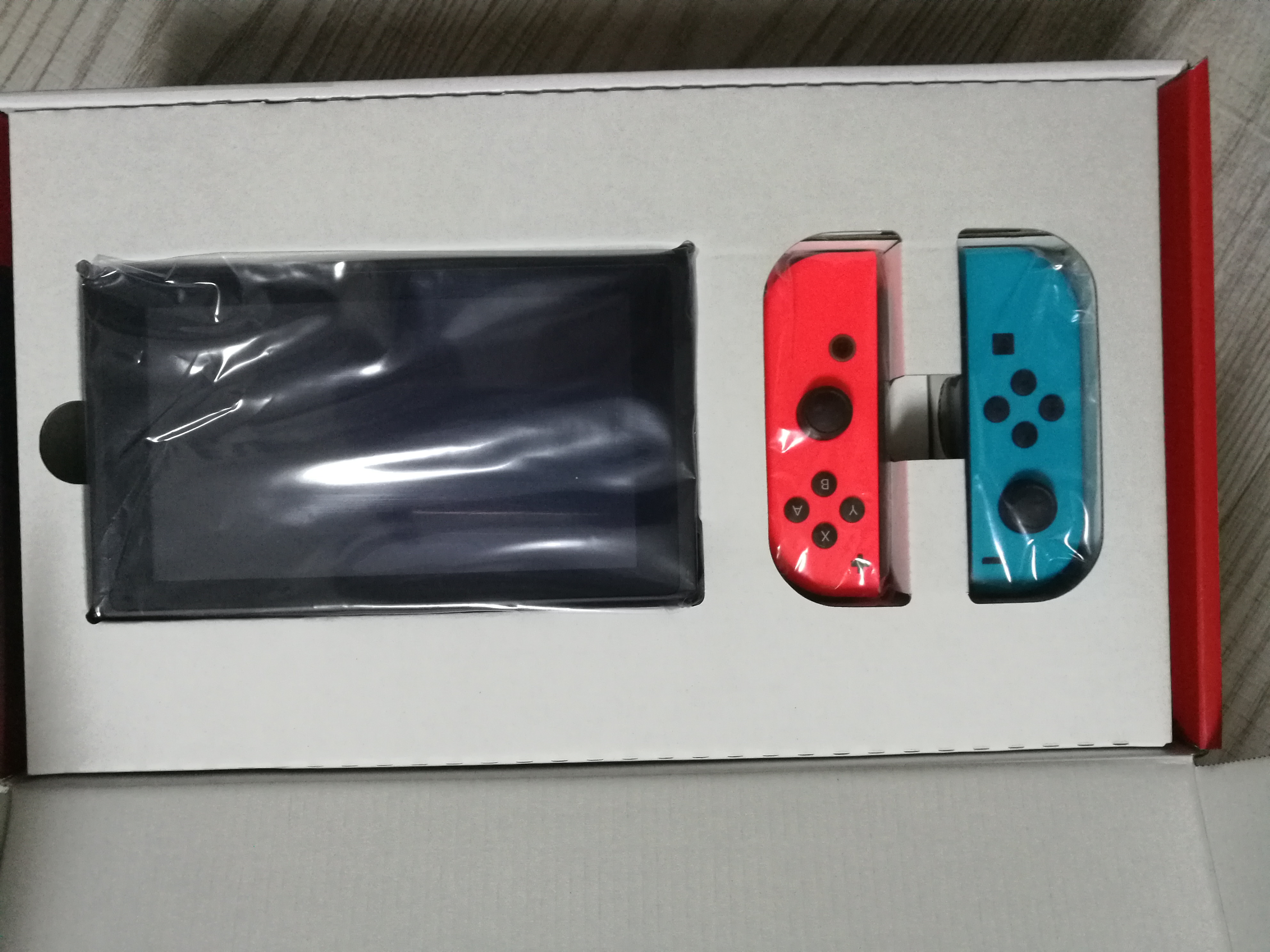 任天堂(nintendo)switch 掌上游戏机便携 ns 红蓝手柄 续航增强版 日