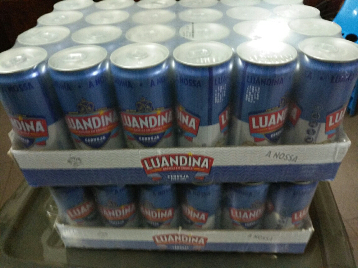 非洲安哥拉进口啤酒 罗安娜易拉罐听装 麦芽黄啤酒 330ml*24晒单图