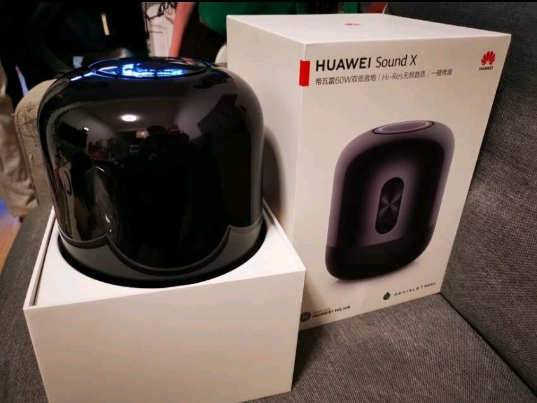 华为/huawei sound x 智能音箱 黑色蓝牙音箱帝瓦雷音响双低音炮晒单