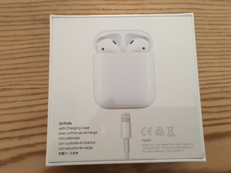【秒连无障碍】苹果apple airpods2 新款二代入耳式无线蓝牙耳机 配有