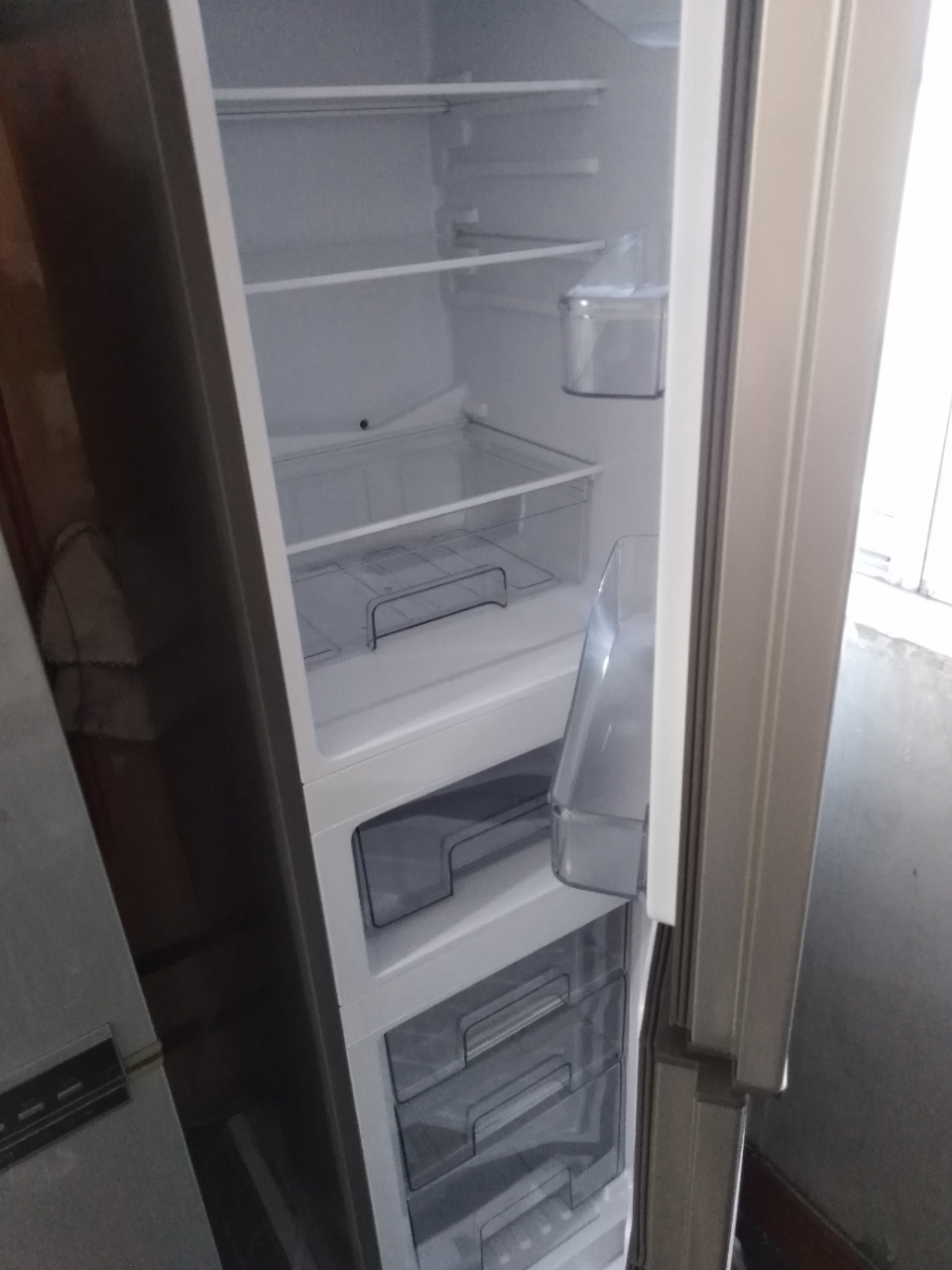 澳柯玛200升三门电冰箱家用小型节能租房冷藏冷冻双开门bcd-200mh晒单