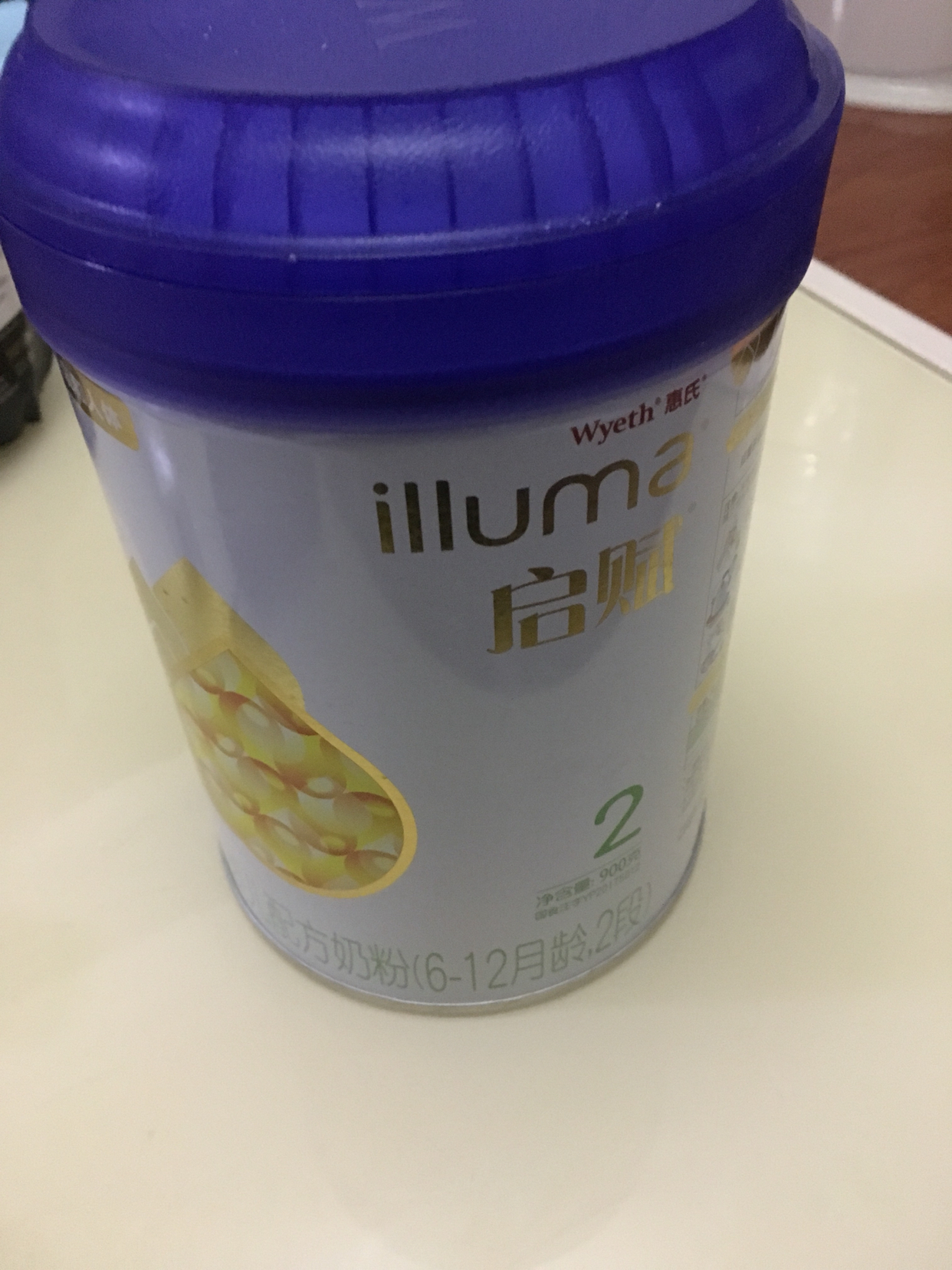 【19年5月左右产】惠氏启赋蓝钻爱尔兰原装进口 较大婴幼儿配方奶粉2