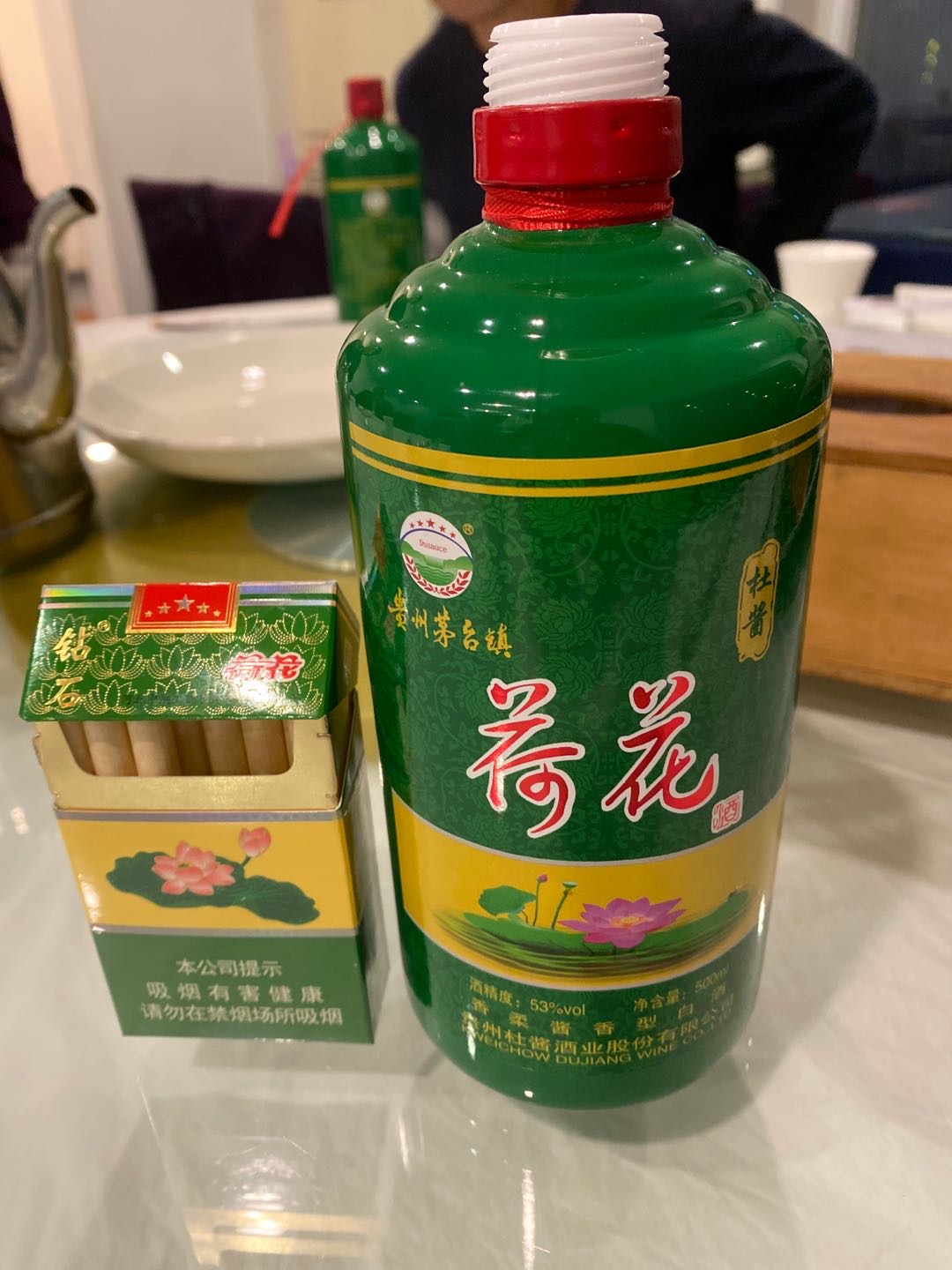 贵州茅台镇 杜酱荷花酒 53度500ml香柔酱香型白酒 整箱6瓶装晒单图