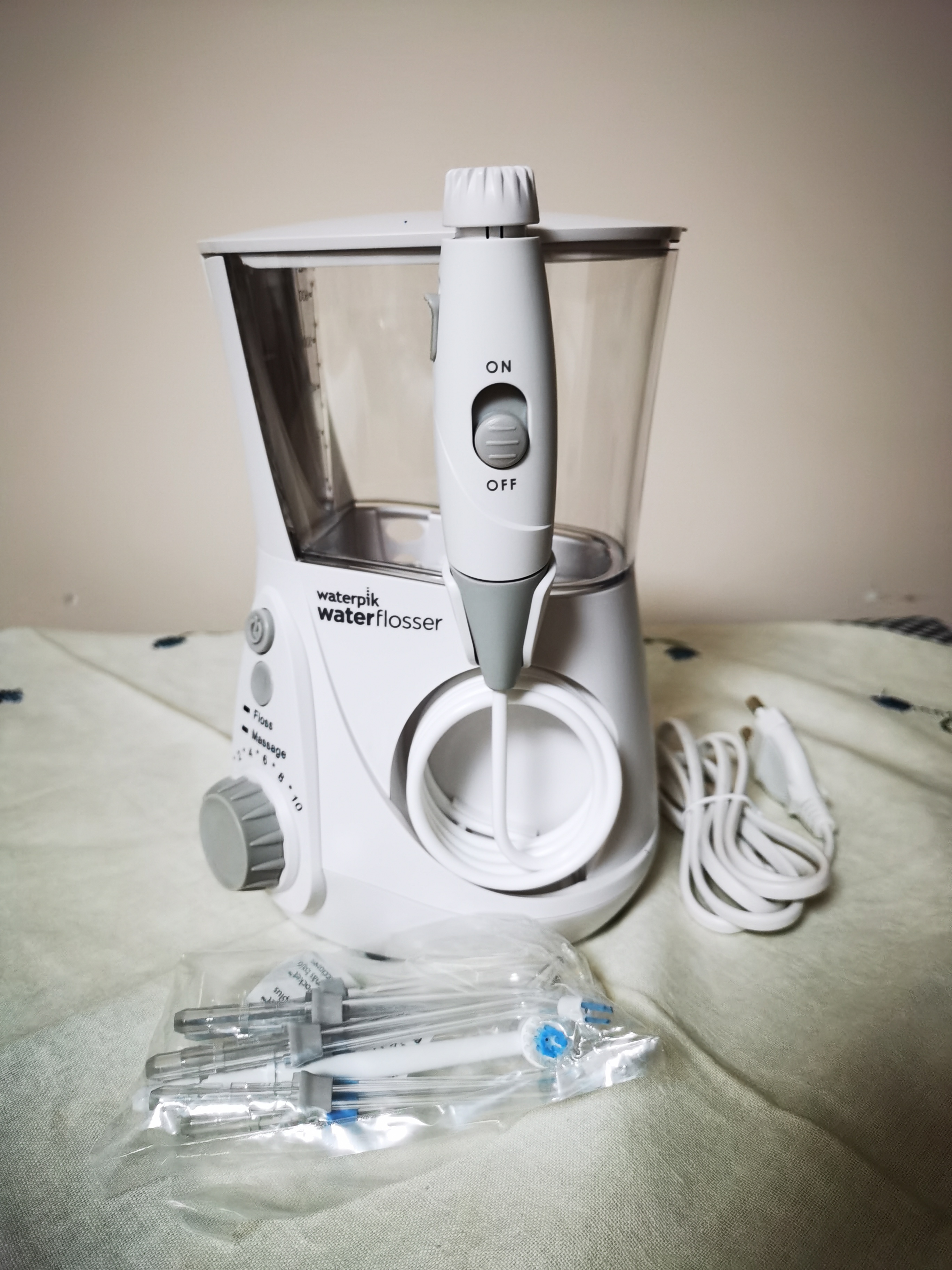 洁碧(waterpik)冲牙器560 电动牙刷家用洗牙器水牙线便携式洁牙器清洁