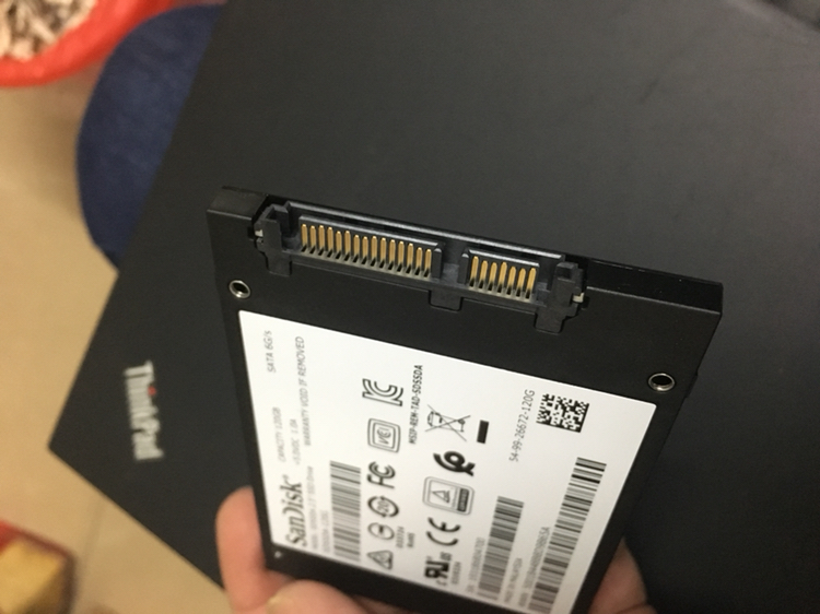 闪迪(sandisk) 加强版 120gb sata接口 台式组装机笔记本电脑ssd固态