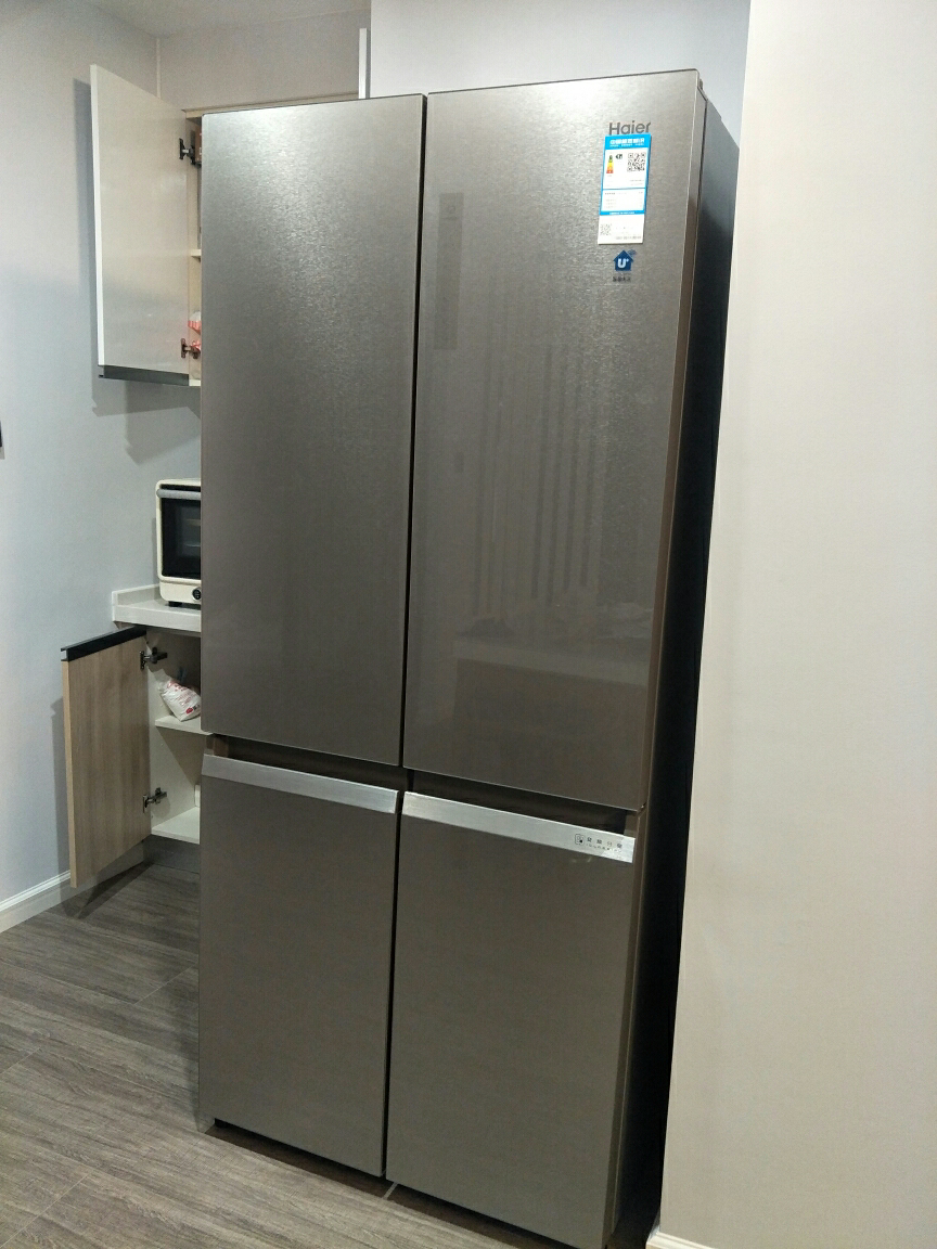 海尔(haier)bcd-501wdcnu1 501升风冷无霜十字门对开门多门冰箱 1级