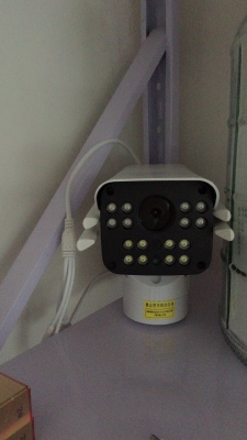 送64g内存卡 室外摄像头无线wifi连手机远程高清夜视户外360度套装