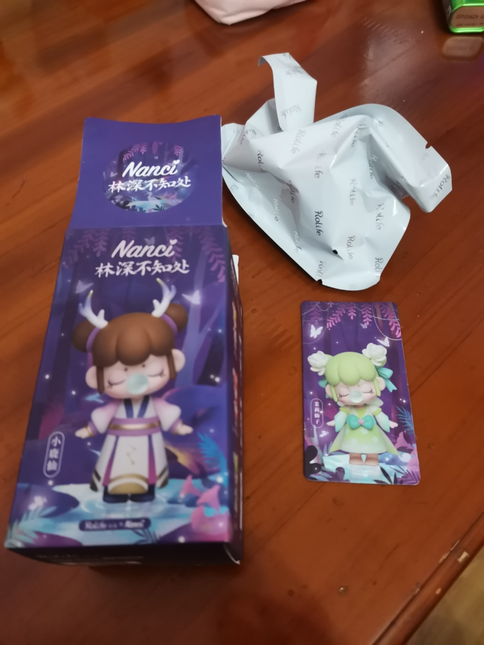 商品购物指南 2020-01-05 抽到了夕颜,好可爱,很喜欢呀,终于入手了,林