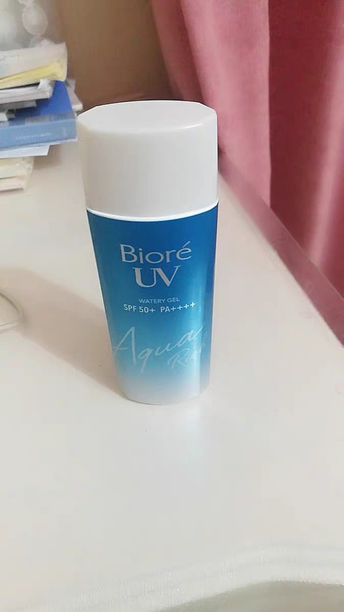 biore) 新版水感清爽保湿水感uv保湿隔离防晒凝露 妆前打底防晒霜spf