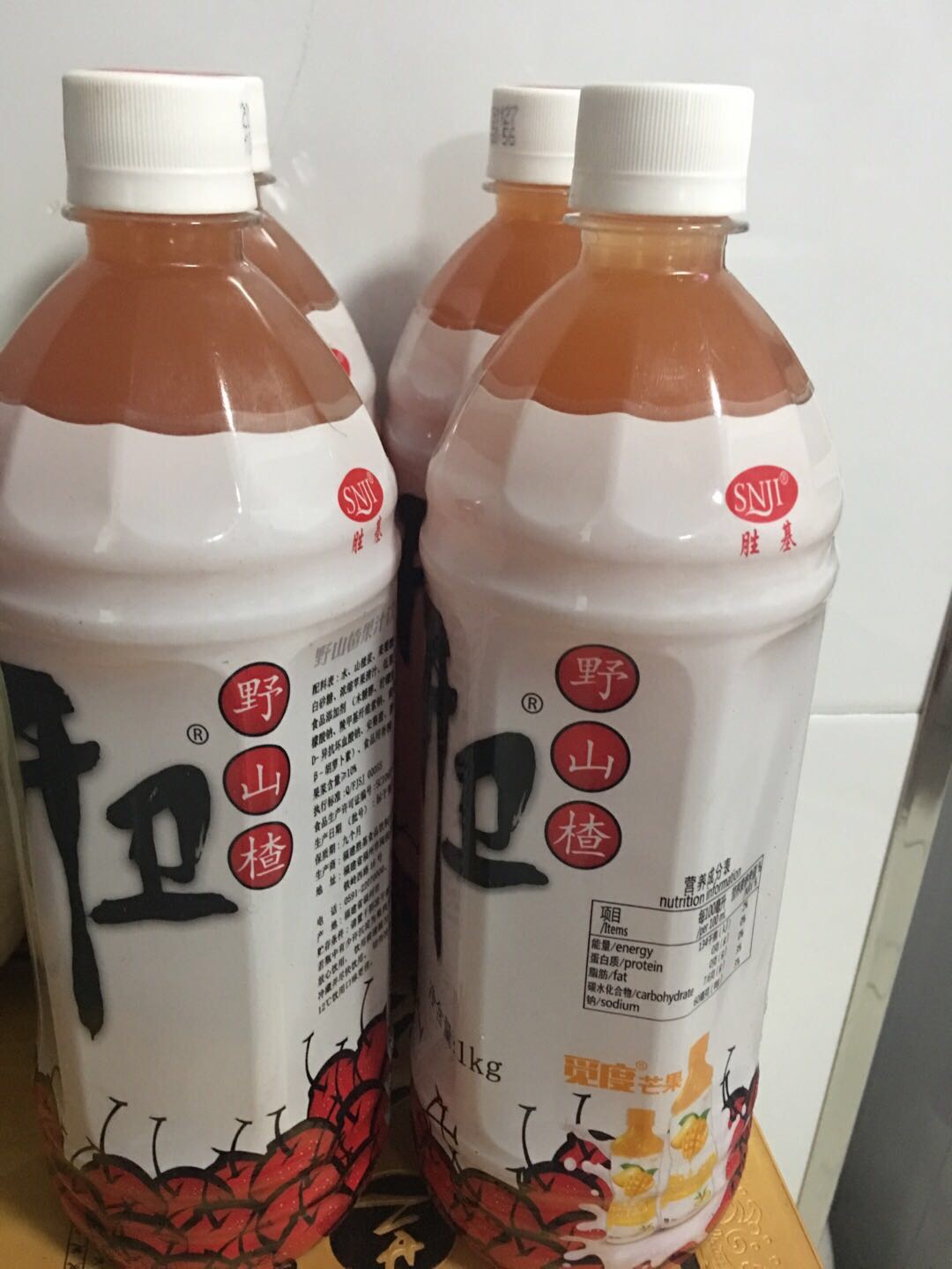 开卫野山楂饮料1kg*6瓶浓缩酸味开胃果汁果味饮料整箱大瓶晒单图