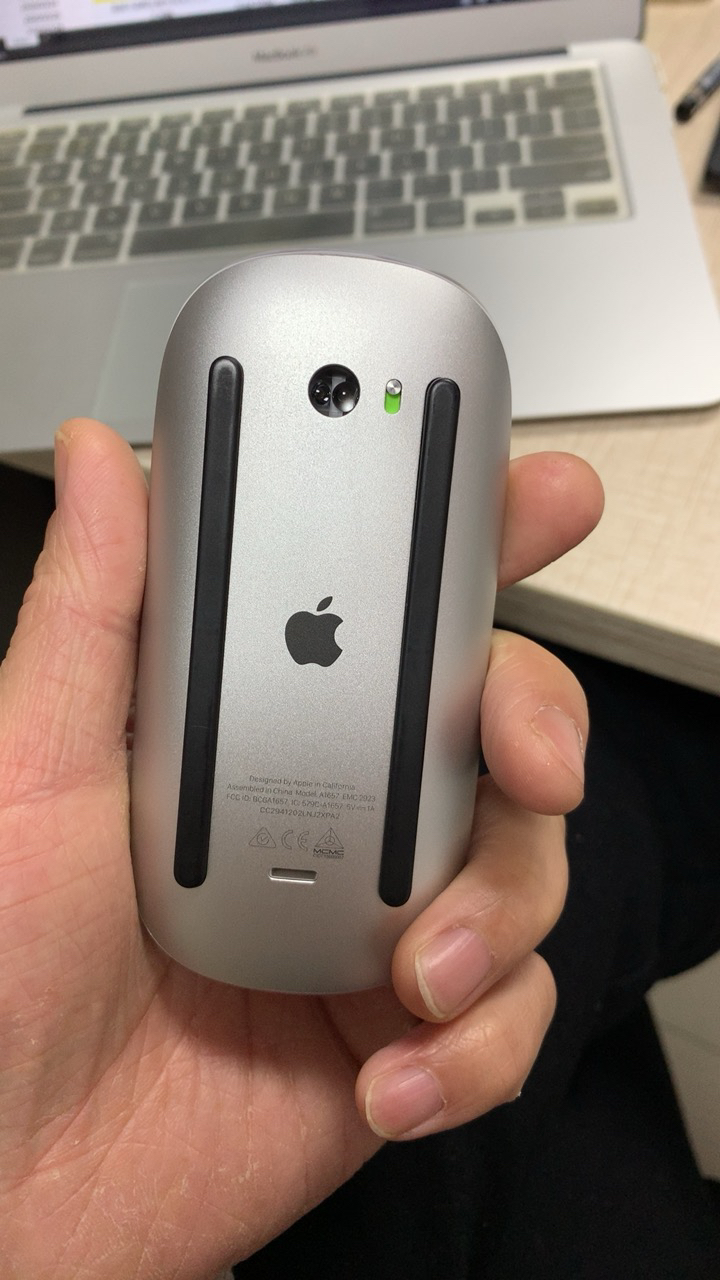 苹果apple magic mouse 2 无线蓝牙鼠标 光电鼠标 原装配件 白色 mla