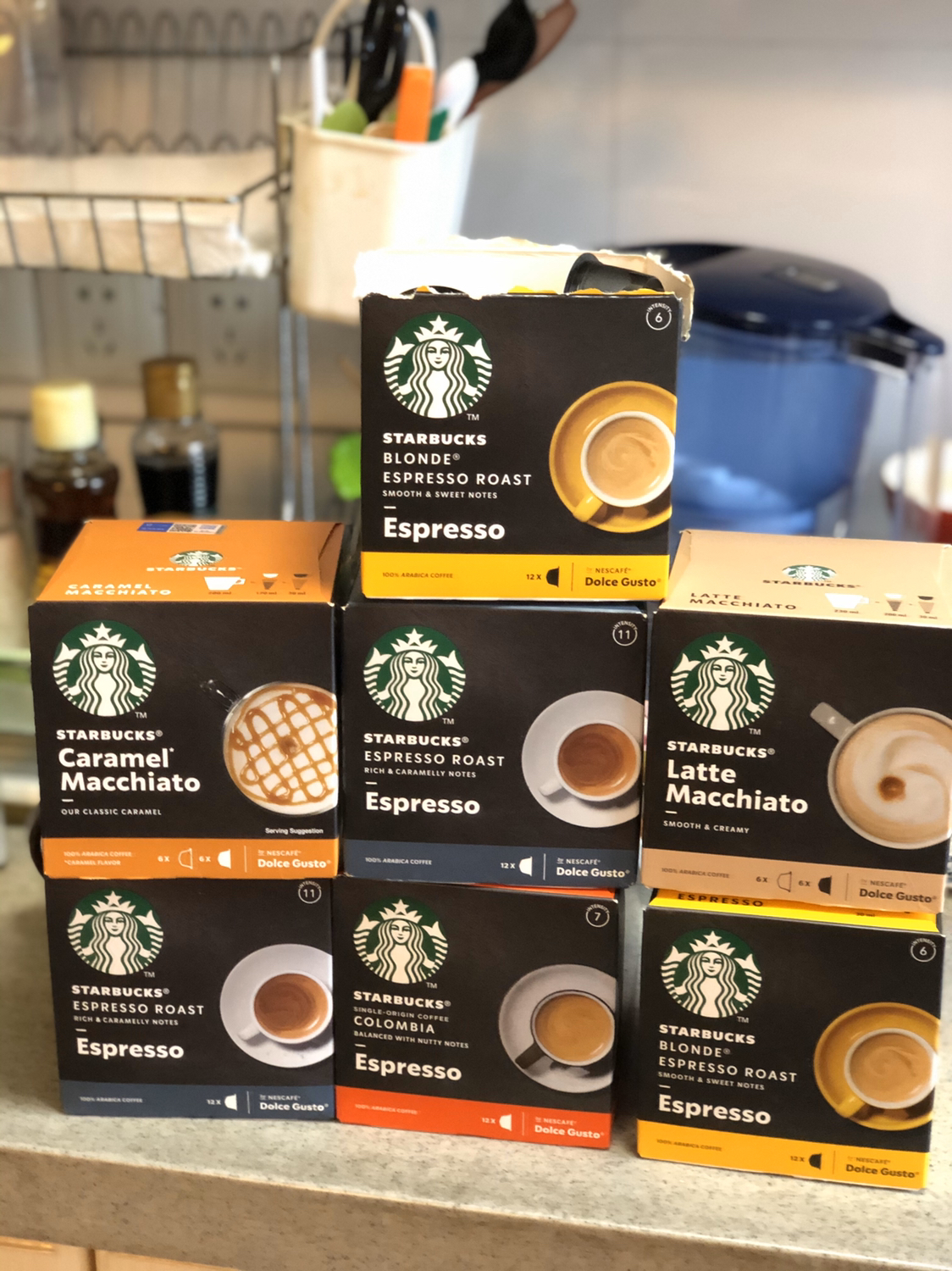 星巴克(starbucks) 哥伦比亚意式浓缩 咖啡胶囊66g(内含12颗)晒单图