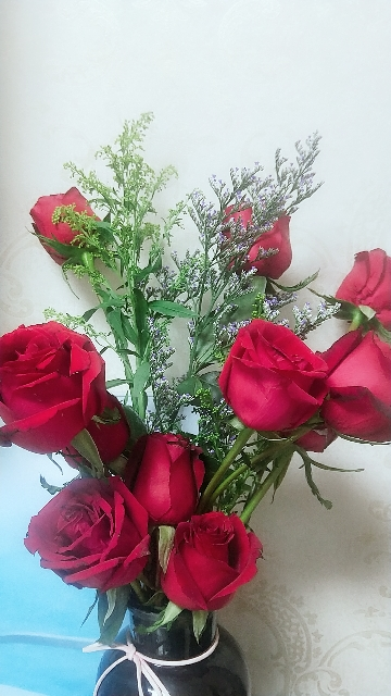 五二零 鲜花速递全国预定 11朵红玫瑰鲜花礼盒礼物生日花束 杭州合肥
