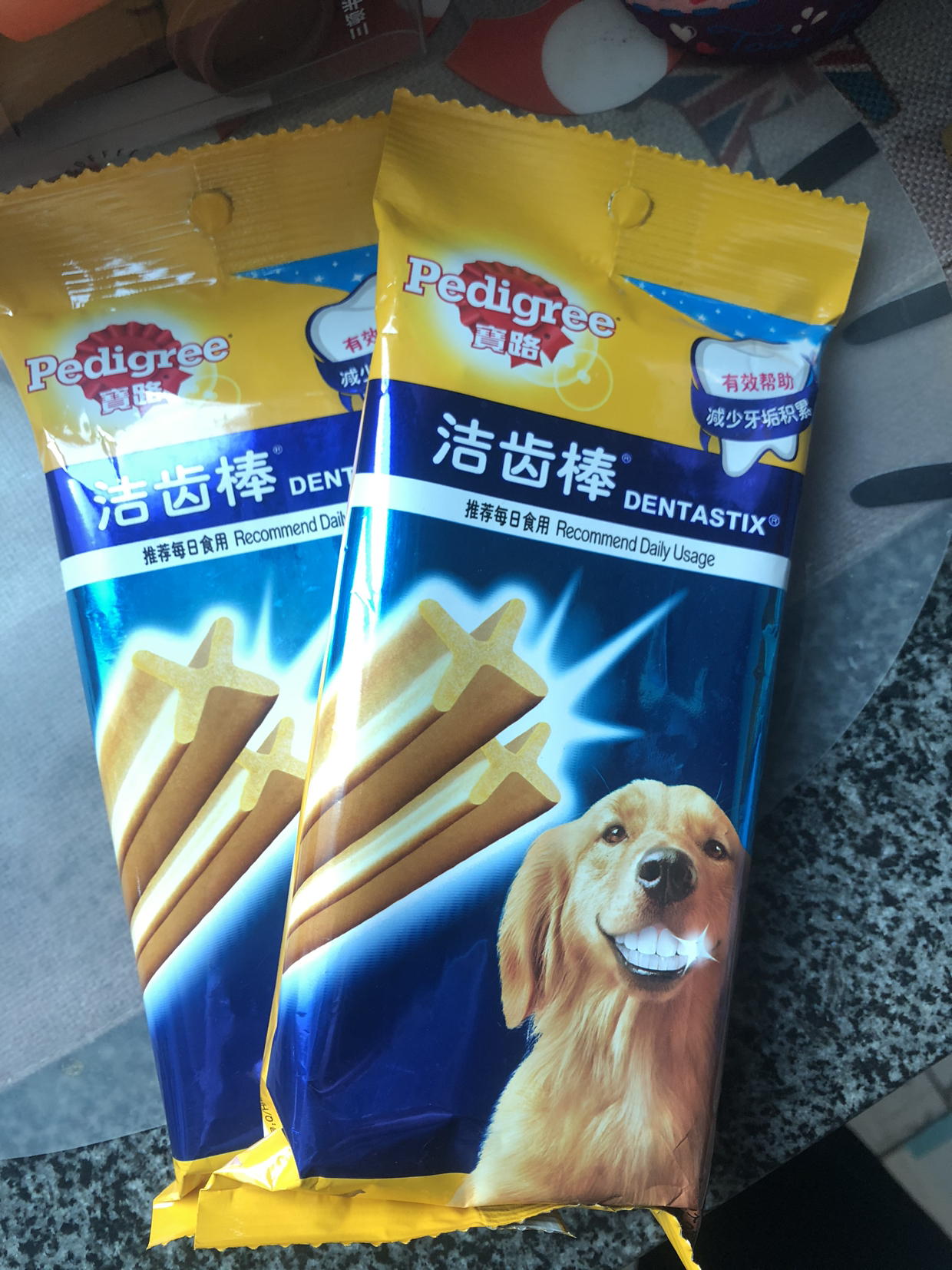 成犬大型犬洁齿棒125g 狗狗磨牙棒 金毛哈士奇拉布拉多萨 宠物狗零食