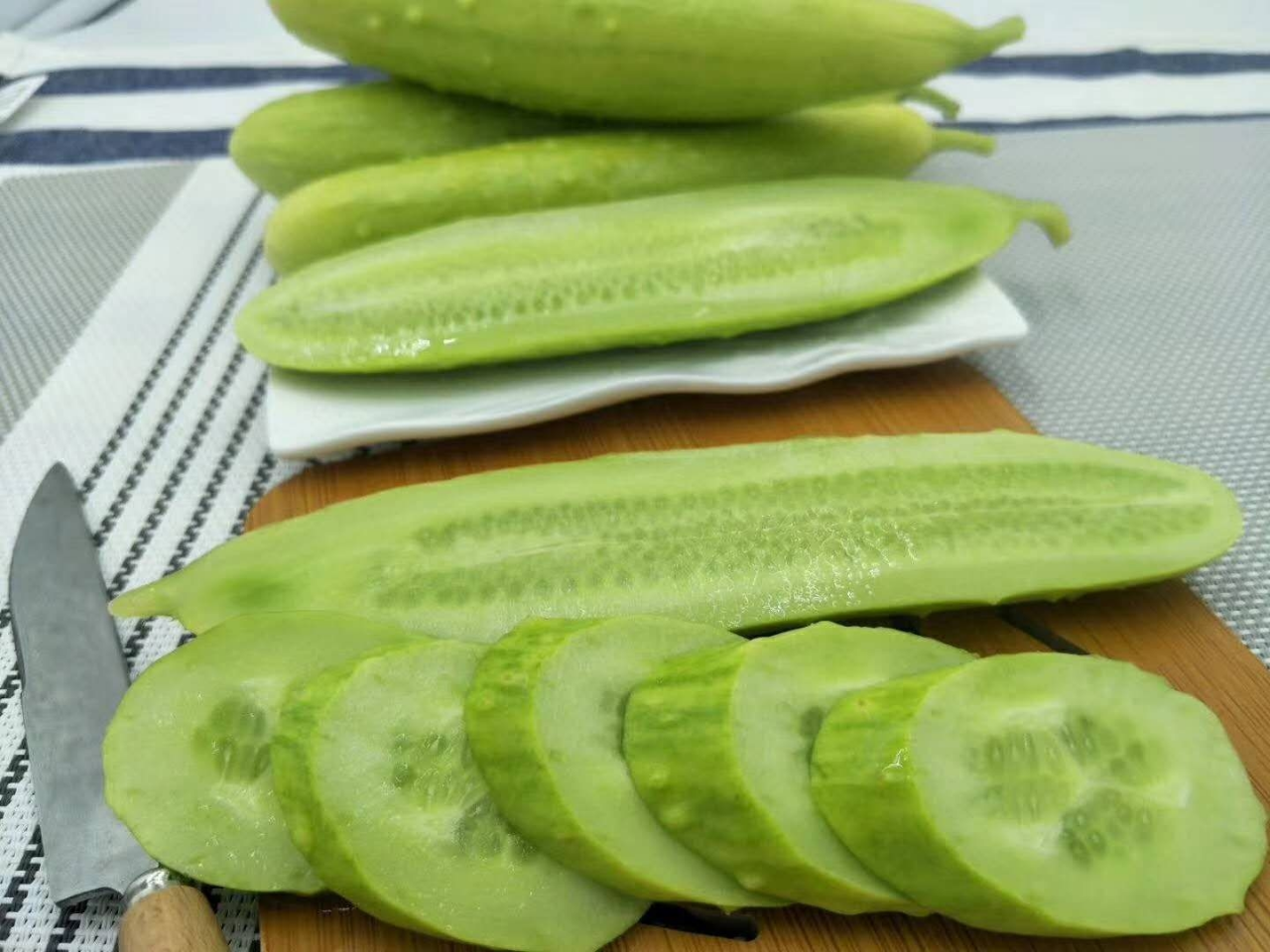 解府山东海阳白玉黄瓜小黄瓜2.5kg新鲜蔬菜现摘现发晒单图