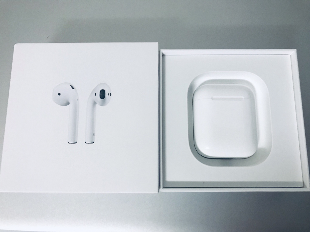 【秒连无障碍】苹果apple airpods2 新款二代入耳式无线蓝牙耳机 配有