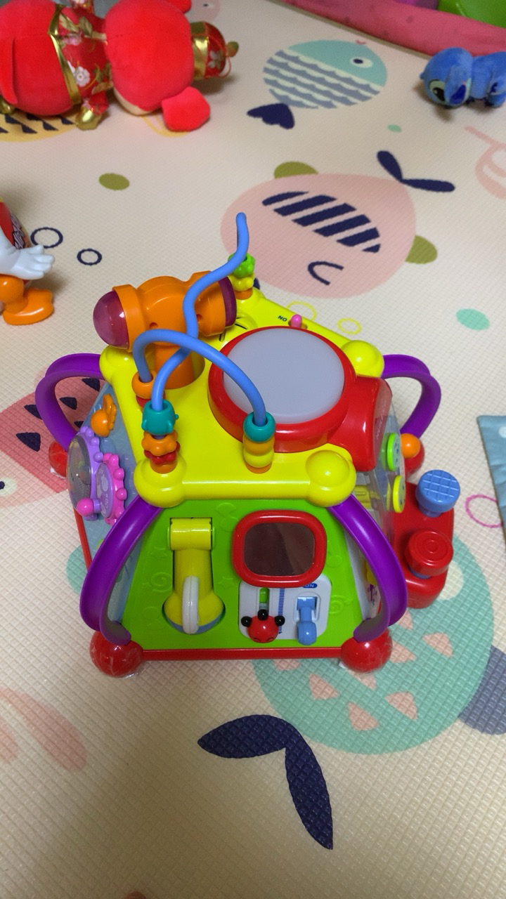 汇乐玩具(huile toys)快乐小天地 806 儿童益智早教玩具/多功能游戏台