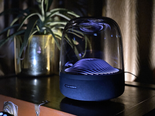 哈曼卡顿 aura studio3 音乐琉璃3代三代 360度立体声 家用桌面灯光