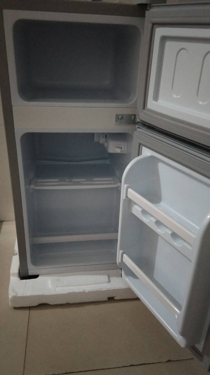 志高双门 冰箱 小型电冰箱直冷迷你宿舍冷冻冷藏节能家用 小冰箱 bcd