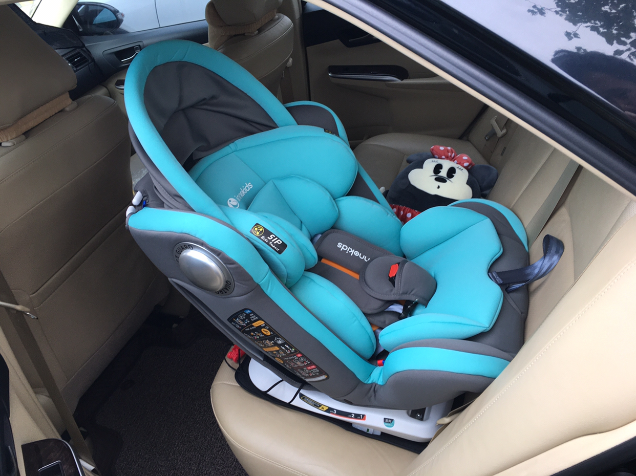 儿童安全座椅0-4岁-12岁isofix接口可躺婴儿宝宝车载360度旋转汽车用