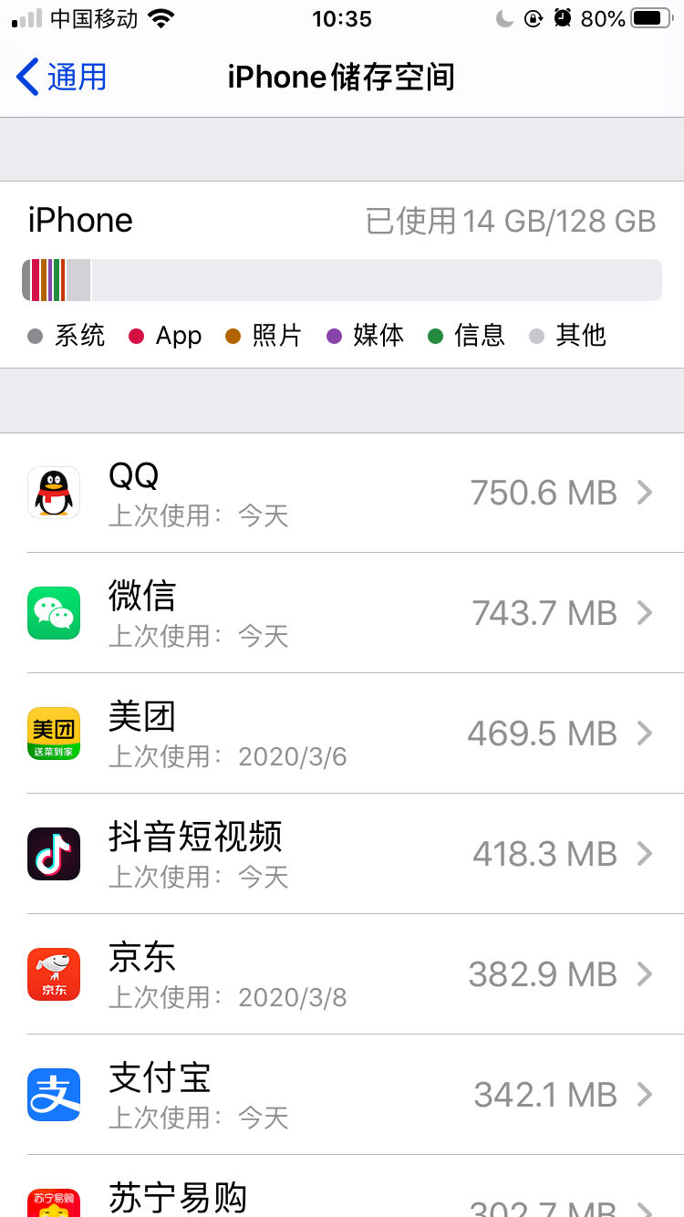 苹果手机购买的内存可以下载软件吗