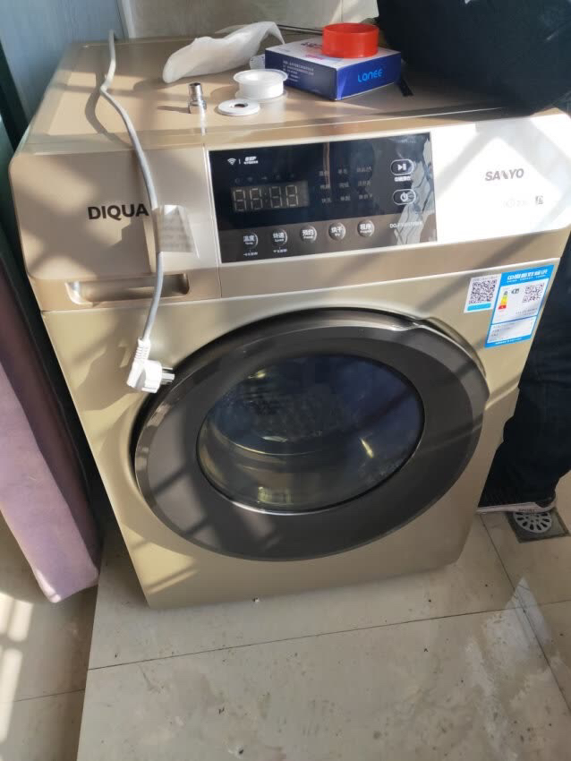 三洋滚筒洗衣机8kg