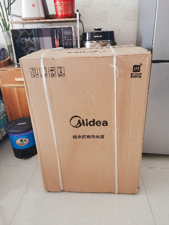 美的(midea) 80升 电热水器 家用 f8030-v3c(he) 3000w速热 一级节能