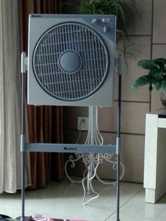 格力电风扇升降转页扇家用立式落地扇宿舍定时台地扇静音鸿运扇kysi