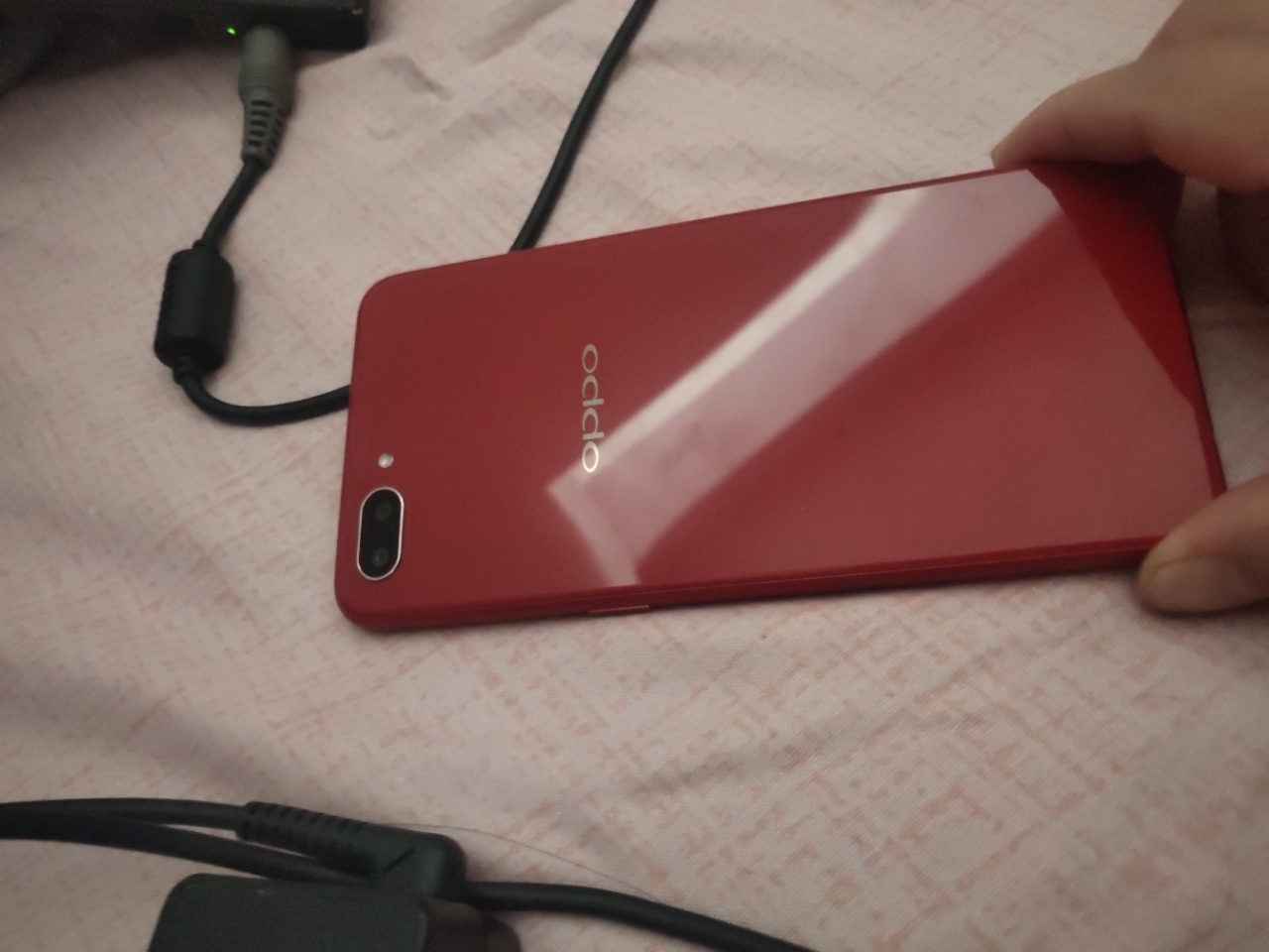 【加送蓝牙耳机】oppo a5 3g 64g 珊瑚红 全面屏双摄拍照手机 移动