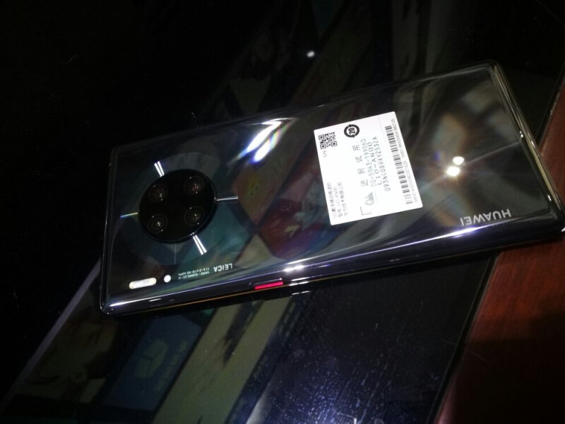 华为(huawei) mate30 pro 5g 全网通版 8gb 128gb 亮黑色 麒麟990 双