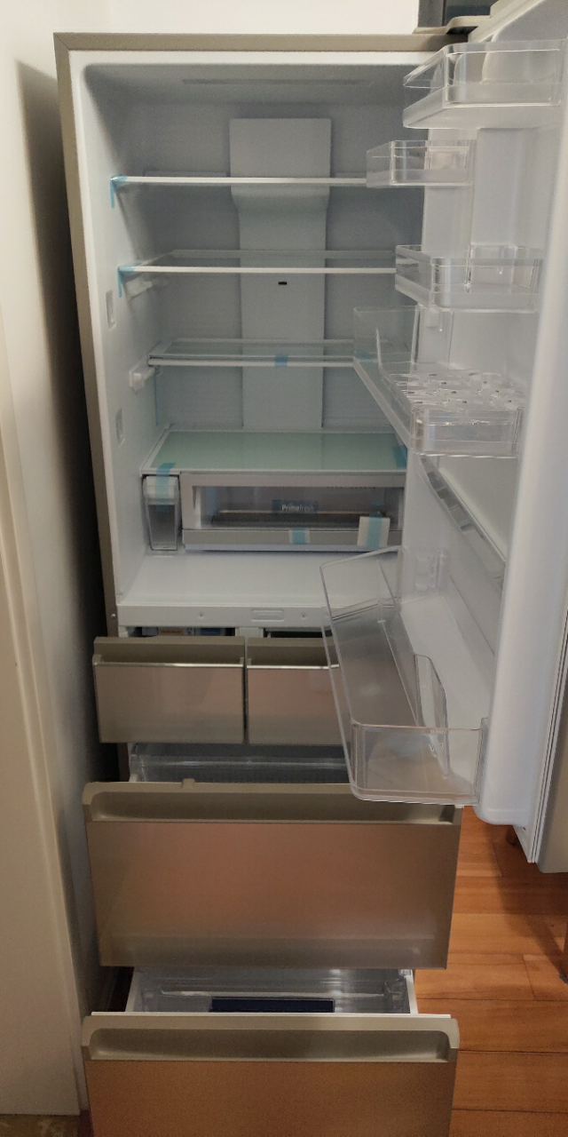 松下冰箱 nr-e450px-nh 多门冰箱 大容量 全开抽屉晒单图