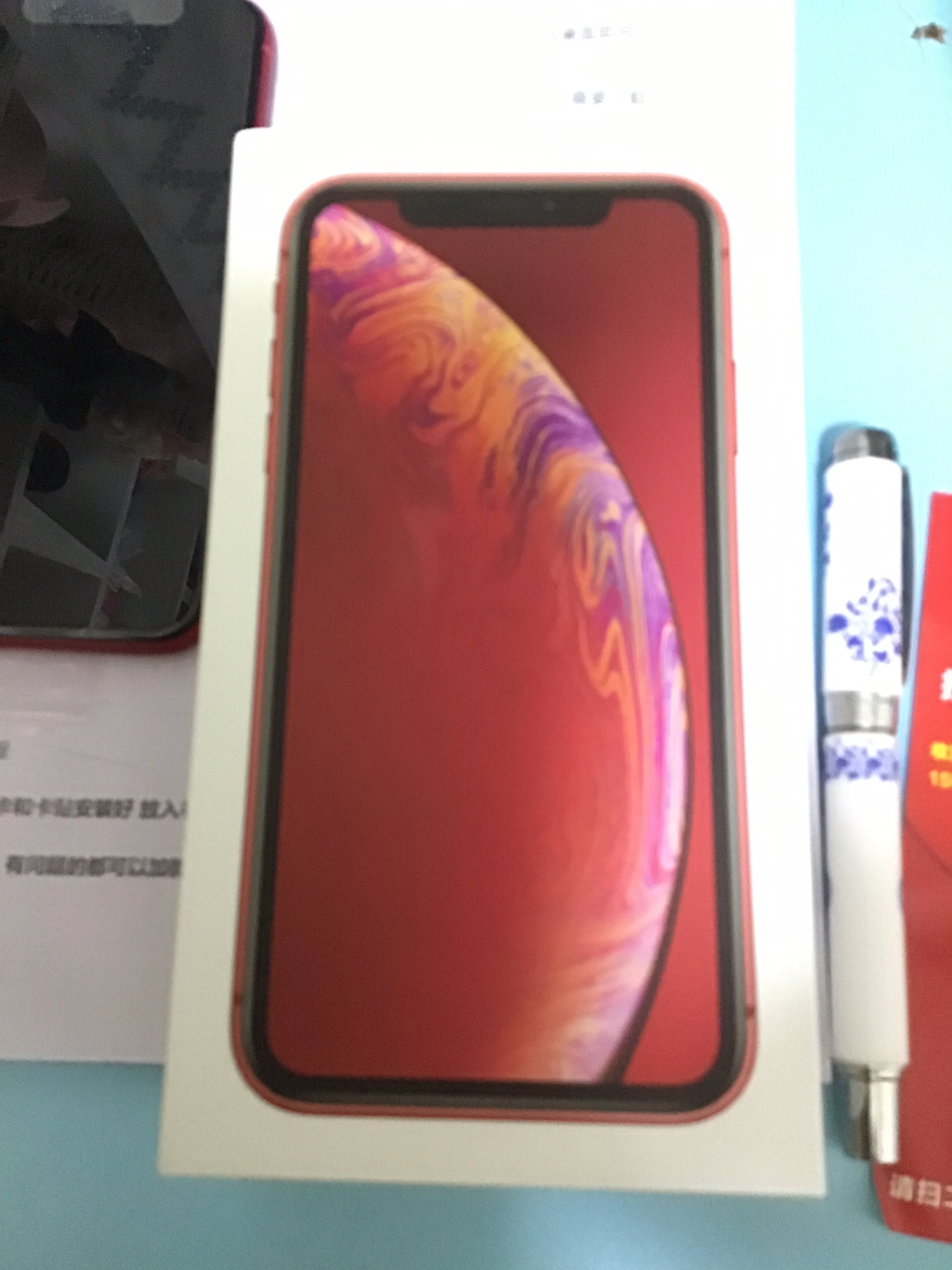 【含全套原装配件 非裸机】apple/苹果18年新款iphone xr 128gb红色
