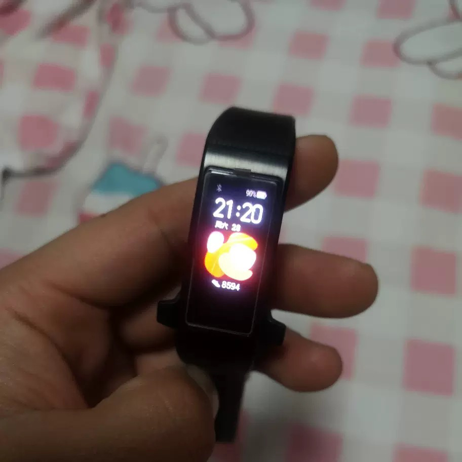 华为(huawei) 华为手环4 pro 智能运动手环 曜石黑 血氧手环 彩屏触控