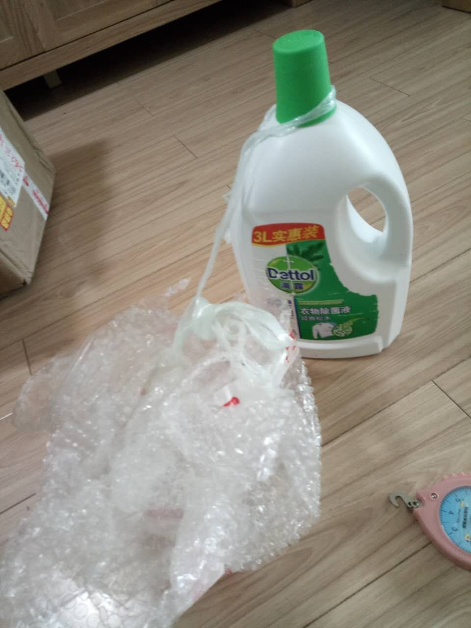 【共12斤】滴露经典松木衣物除菌液3l瓶装*2 配合洗衣液消毒液婴儿
