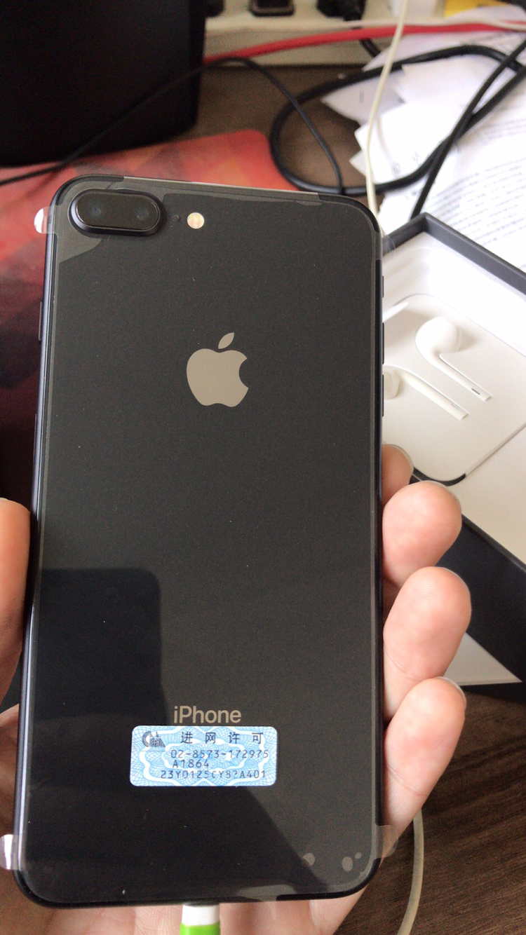 苹果(apple) iphone 8 plus 64gb 深空灰色 移动联通电信全网通4g手机