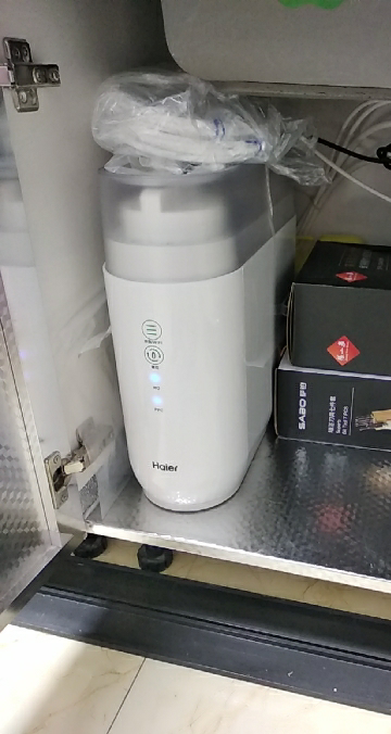 海尔/haier 管线机 饮水机 一体壁挂式家用厨房迷你冷热无胆即热式