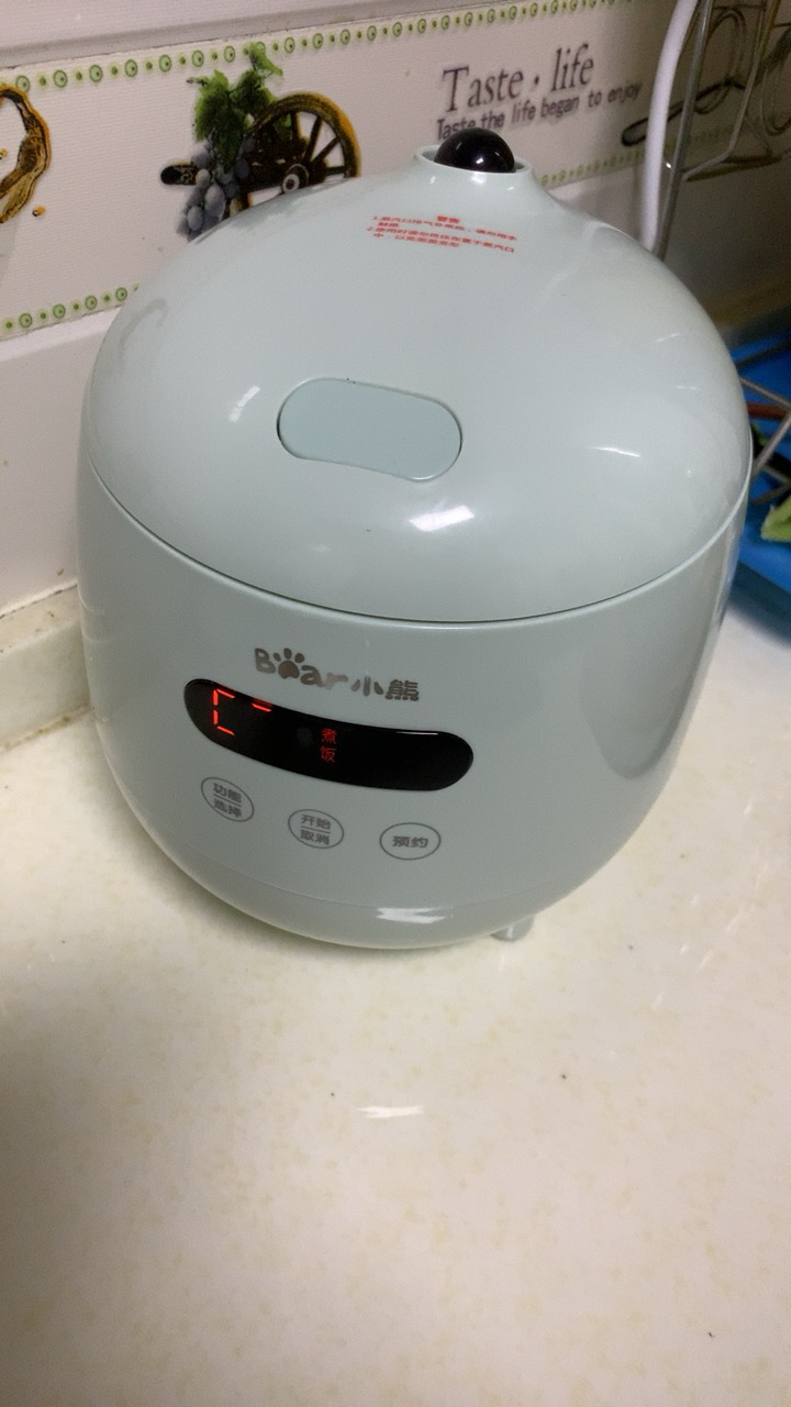 小熊(bear)电饭煲 dfb-b12f1 绿色 1.
