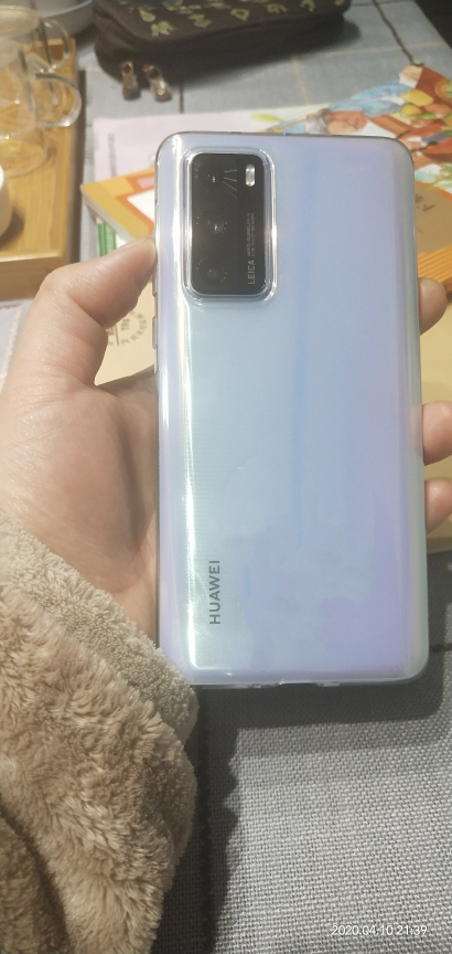 华为/huawei p40 8gb 128gb 零度白 麒麟990 soc芯片超感知 徕卡三摄